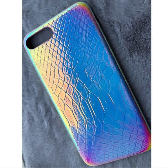 iPhone 7/8 Plus Holographic Mermaid Case - Picture 1 of 3